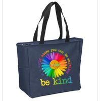 Be Anything Be Kind Autism Awareness Zip Tote Bag