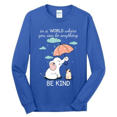 Be Anything Elephant Dog Umbrella  Tall Long Sleeve T-Shirt