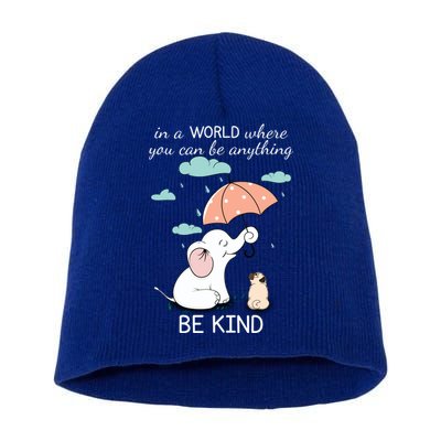 Be Anything Elephant Dog Umbrella  Short Acrylic Beanie