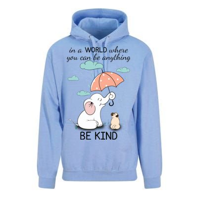 Be Anything Elephant Dog Umbrella  Unisex Surf Hoodie