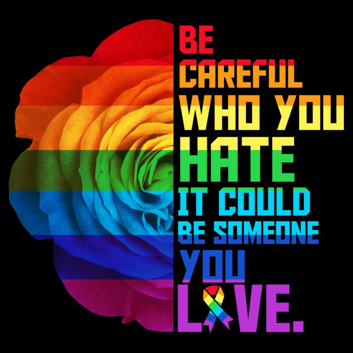 Be Careful Who You Hate Can Be Someone You Love Flatbill Hat