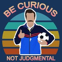 Be Curious Not Judgmental Funny Soccer Apron
