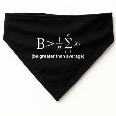 Be Greater Equation Math USA-Made Doggie Bandana