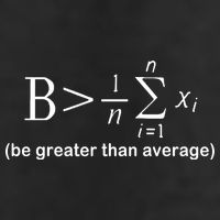 Be Greater Equation Math Golf Towel