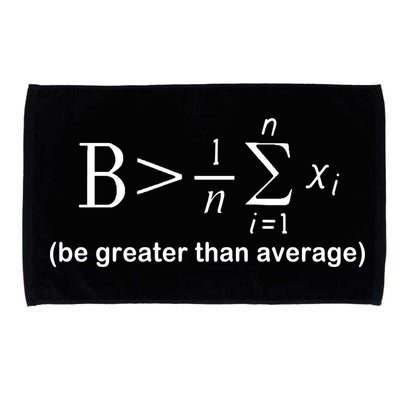 Be Greater Equation Math Microfiber Hand Towel