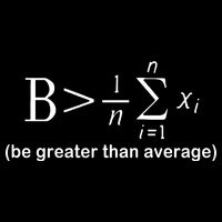 Be Greater Equation Math Cropped Pullover Crew
