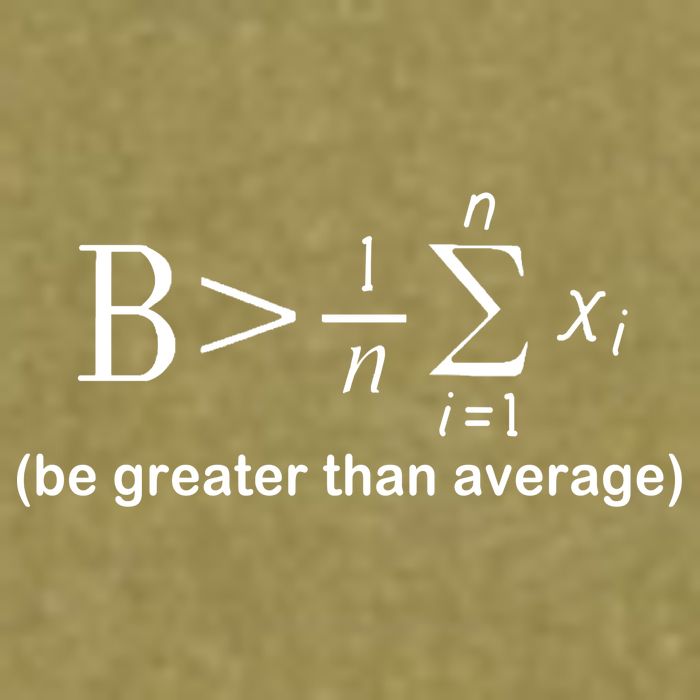 Be Greater Equation Math Garment-Dyed Women's Muscle Tee