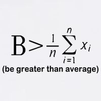 Be Greater Equation Math Garment-Dyed Sweatshirt