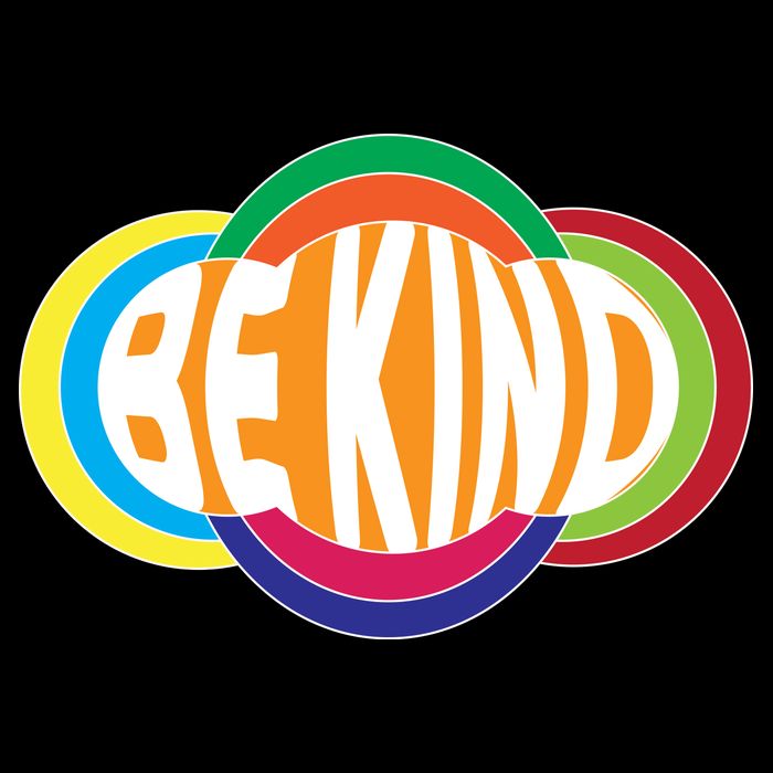 Be Kind 70's Retro Logo Tribute Cooling Performance Crew T-Shirt