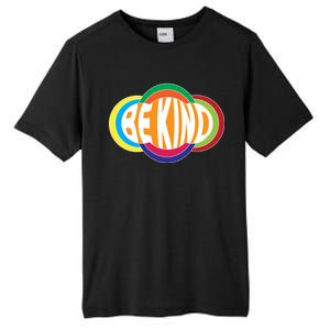 Be Kind 70's Retro Logo Tribute Tall Fusion ChromaSoft Performance T-Shirt