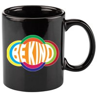 Be Kind 70's Retro Logo Tribute 11oz C Handle Ceramic Mug
