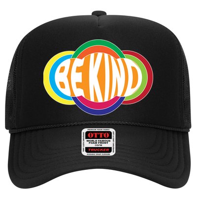 Be Kind 70's Retro Logo Tribute Trucker Hat