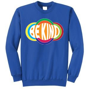 Be Kind 70's Retro Logo Tribute Sweatshirt