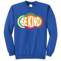 Be Kind 70's Retro Logo Tribute Sweatshirt