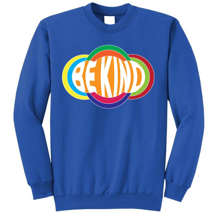 Be Kind 70's Retro Logo Tribute Sweatshirt