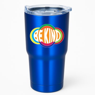 Be Kind 70's Retro Logo Tribute Tumbler