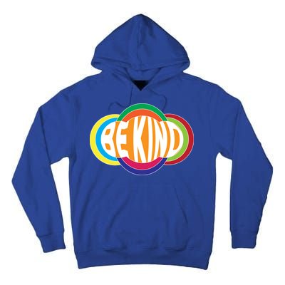 Be Kind 70's Retro Logo Tribute Tall Hoodie
