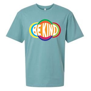 Be Kind 70's Retro Logo Tribute Sueded Cloud Jersey T-Shirt