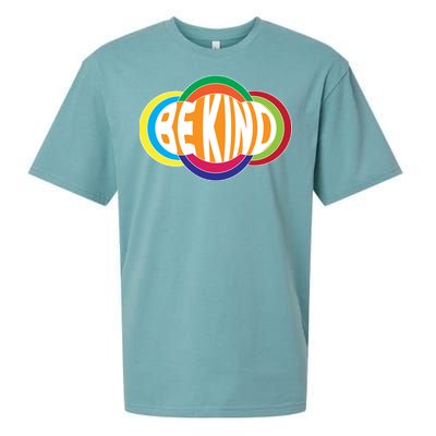 Be Kind 70's Retro Logo Tribute Sueded Cloud Jersey T-Shirt