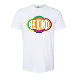 Be Kind 70's Retro Logo Tribute Softstyle CVC T-Shirt