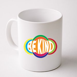 Be Kind 70's Retro Logo Tribute Coffee Mug