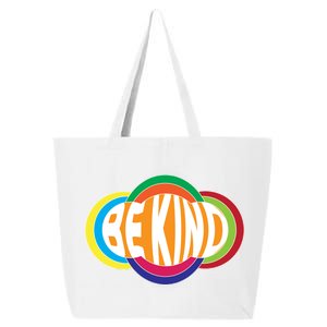 Be Kind 70's Retro Logo Tribute 25L Jumbo Tote