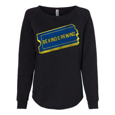 Be Kind And Rewind Womens California Wash Sweatshirt