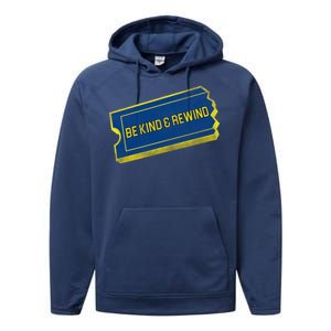 Be Kind And Rewind Performance Fleece Hoodie