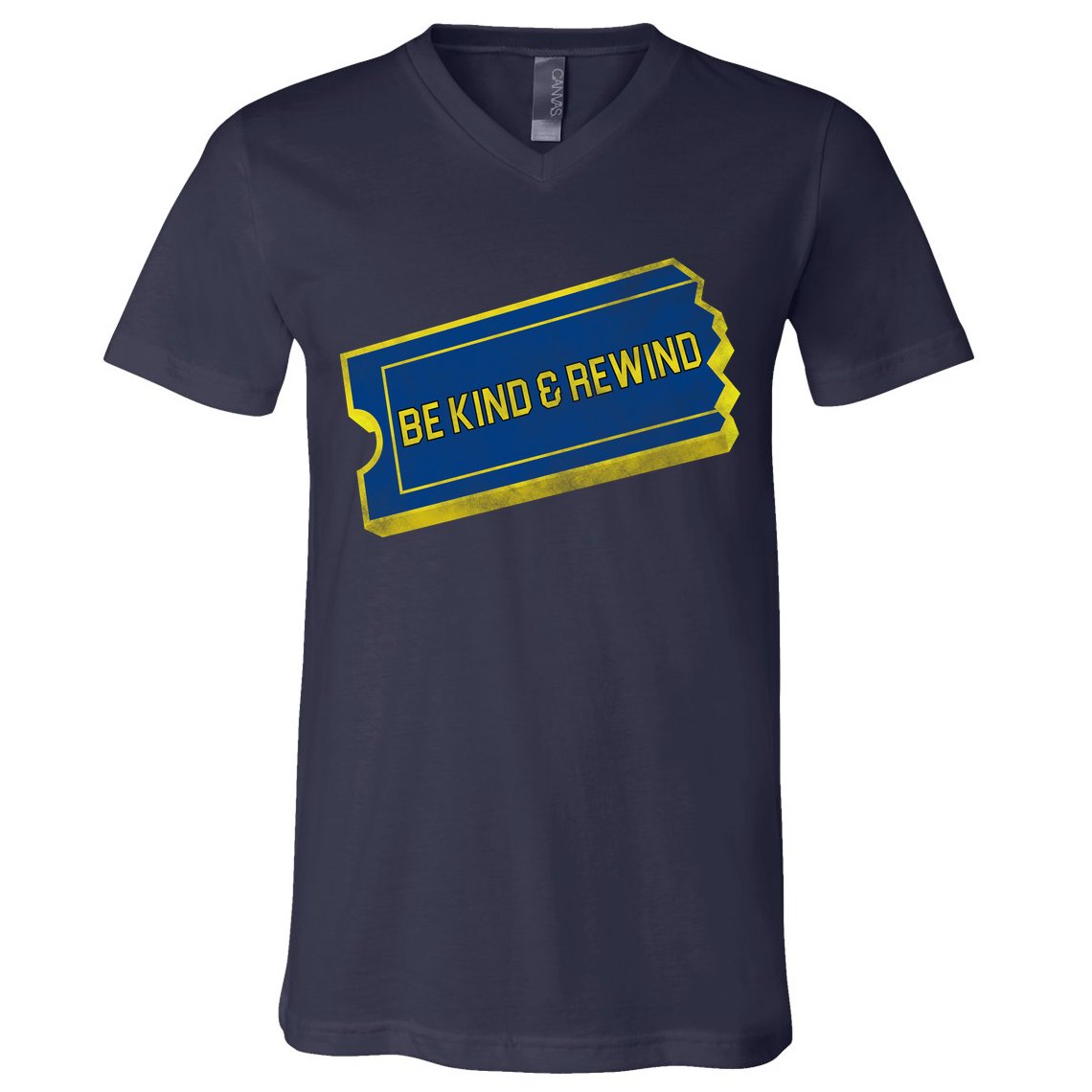 Be Kind And Rewind V-Neck T-Shirt