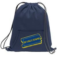 Be Kind And Rewind Sweatshirt Cinch Pack Bag