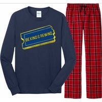 Be Kind And Rewind Long Sleeve Pajama Set