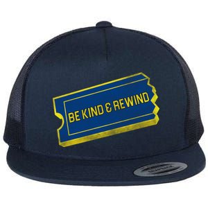 Be Kind And Rewind Flat Bill Trucker Hat