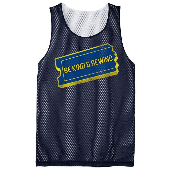 Be Kind And Rewind Mesh Reversible Basketball Jersey Tank