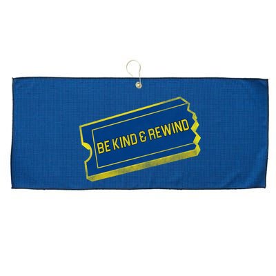 Be Kind And Rewind Large Microfiber Waffle Golf Towel