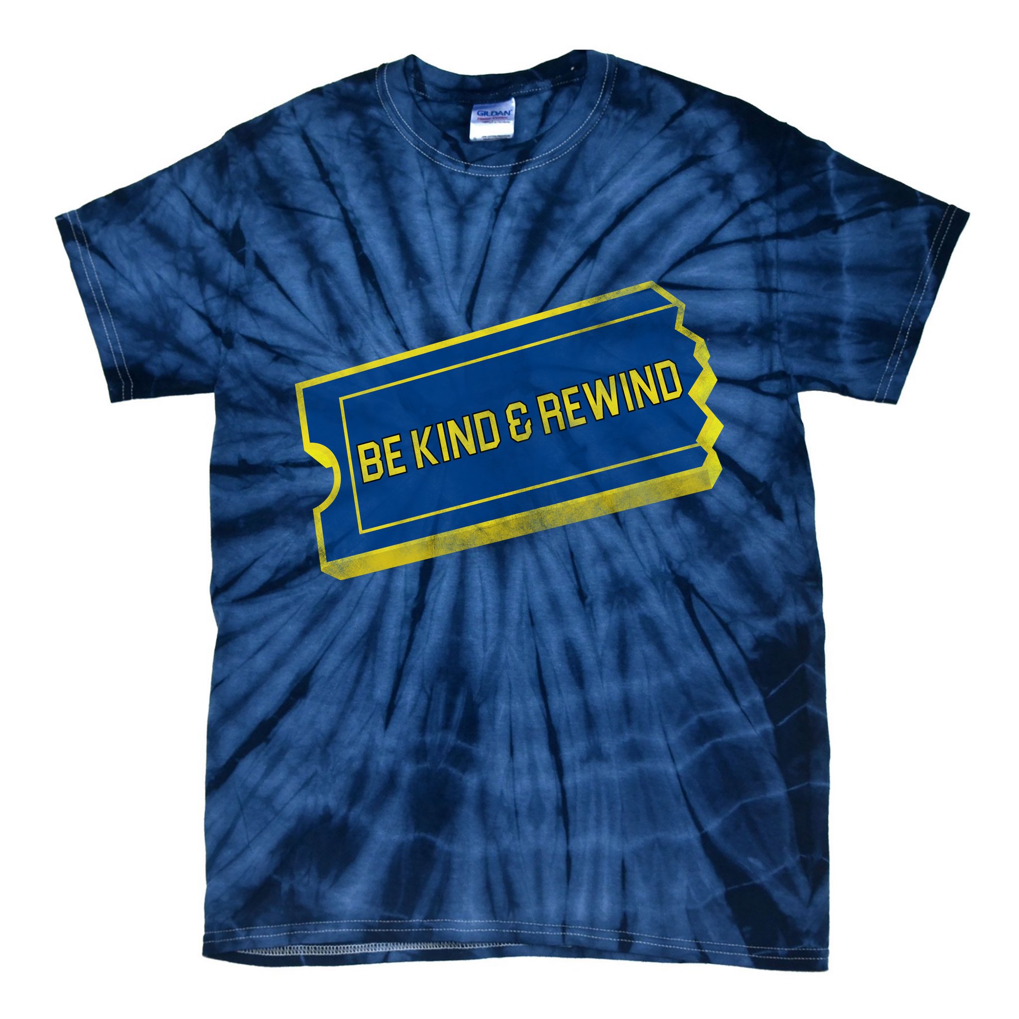 Be Kind And Rewind Tie-Dye T-Shirt