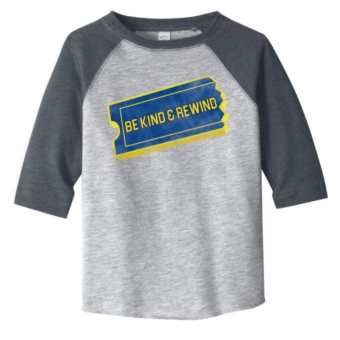 Be Kind And Rewind Toddler Fine Jersey T-Shirt