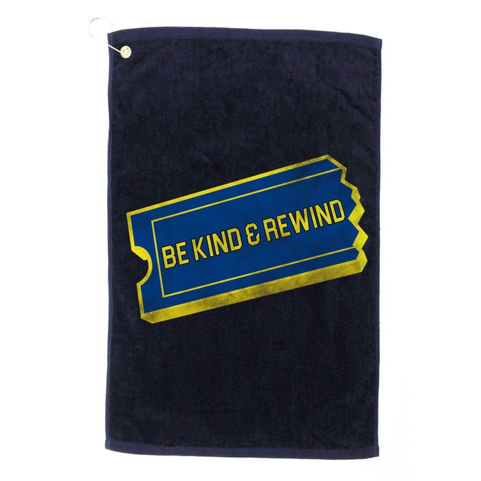Be Kind And Rewind Golf Towel