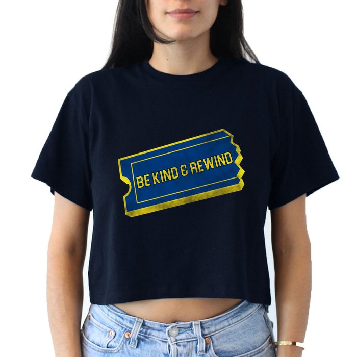 Be Kind And Rewind Crop Top