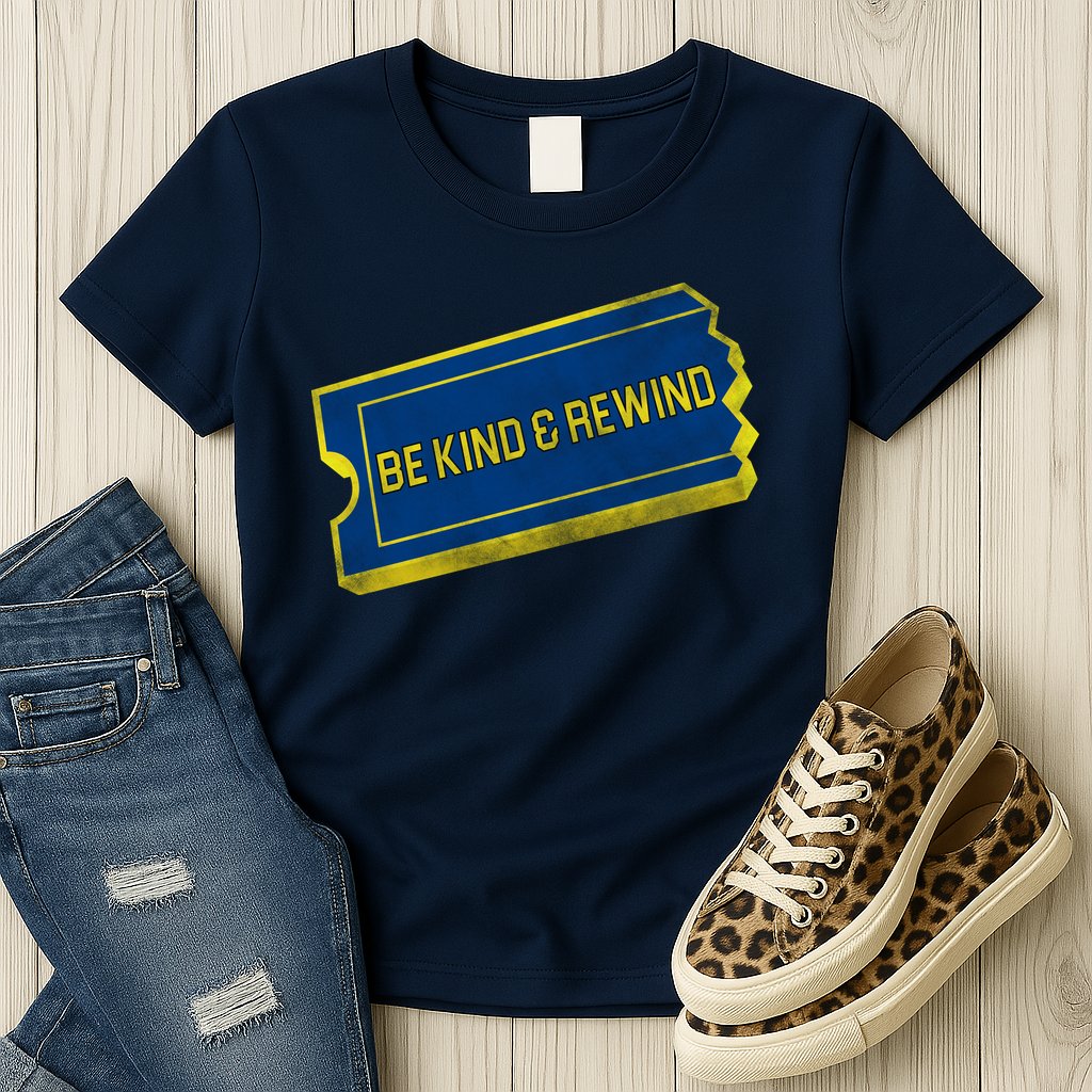 Be Kind And Rewind Womens T-Shirt
