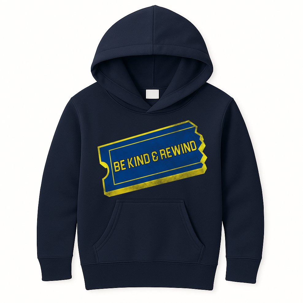 Be Kind And Rewind Kids Hoodie