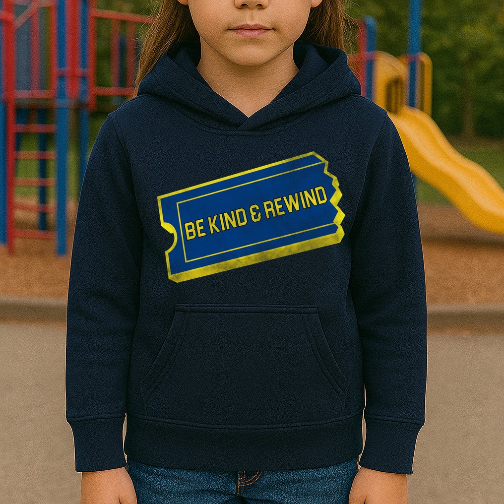 Be Kind And Rewind Kids Hoodie