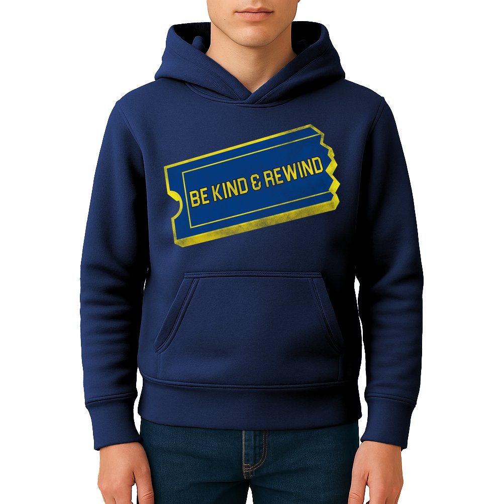 Be Kind And Rewind Kids Hoodie