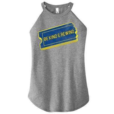 Be Kind And Rewind Women’s Perfect Tri Rocker Tank