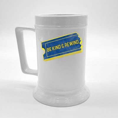 Be Kind And Rewind Beer Stein