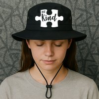 Be Kind Autism Awareness Puzzle Bucket Hat