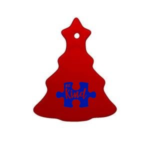 Be Kind Autism Awareness Puzzle Ceramic Tree Ornament