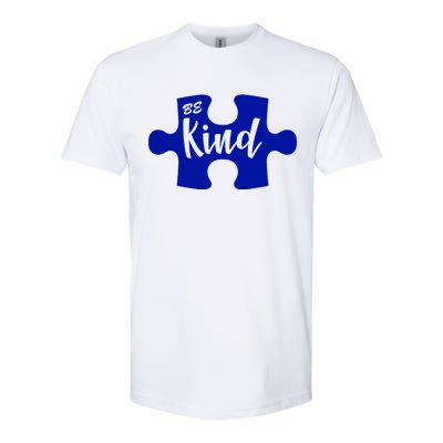 Be Kind Autism Awareness Puzzle Softstyle® CVC T-Shirt