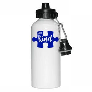 Be Kind Autism Awareness Puzzle Aluminum Water Bottle