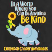 Be Kind Childhood Cancer Awareness Beanie