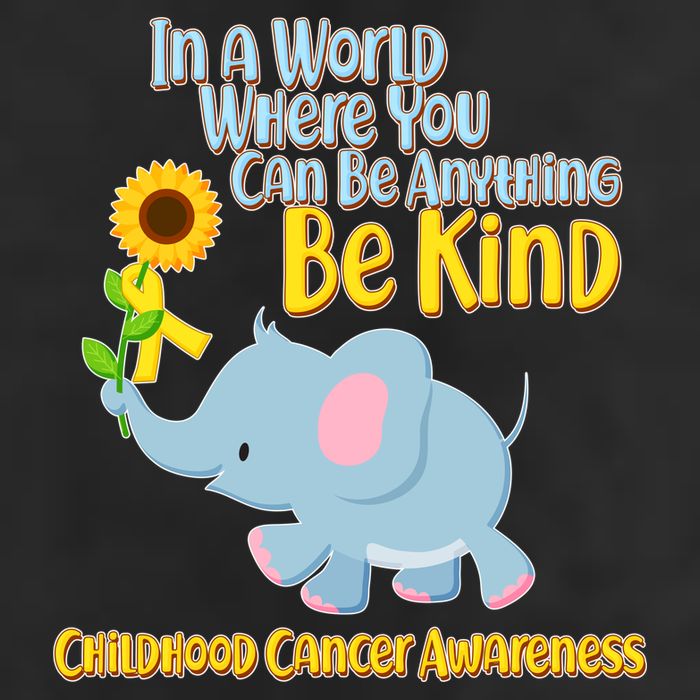 Be Kind Childhood Cancer Awareness Beanie